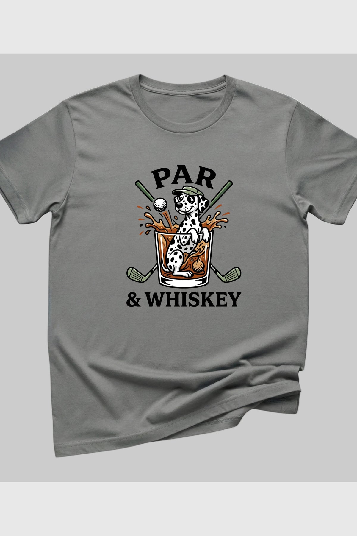 Dalmatian Golf T-Shirt - Par & Whiskey
