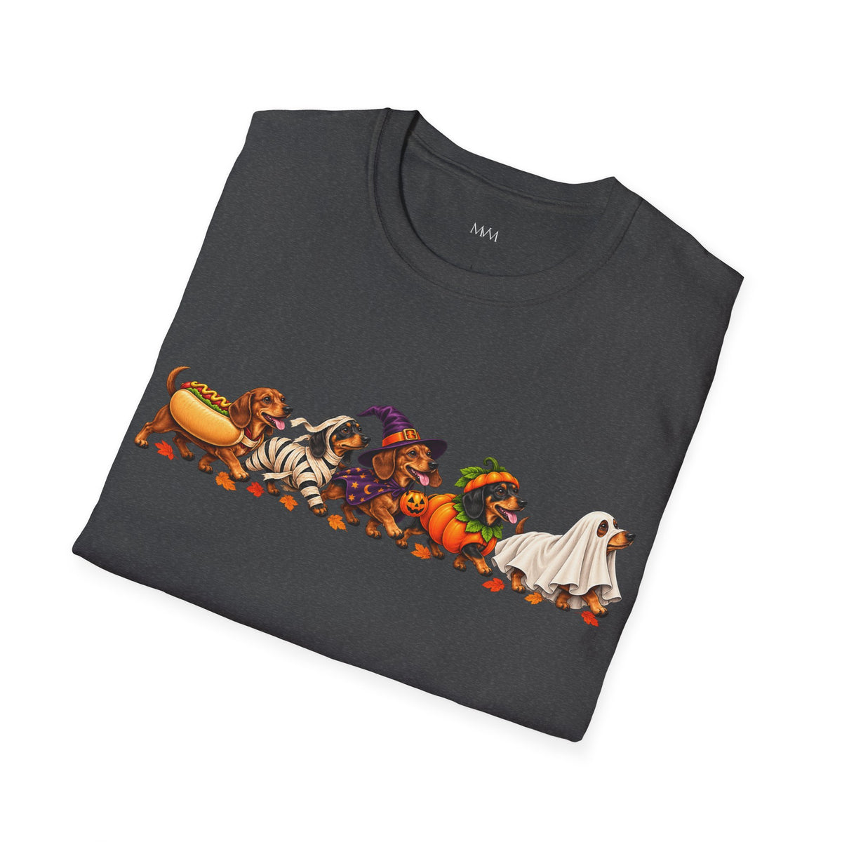 Hot Dog Parade Wiener Dog Halloween T-Shirt