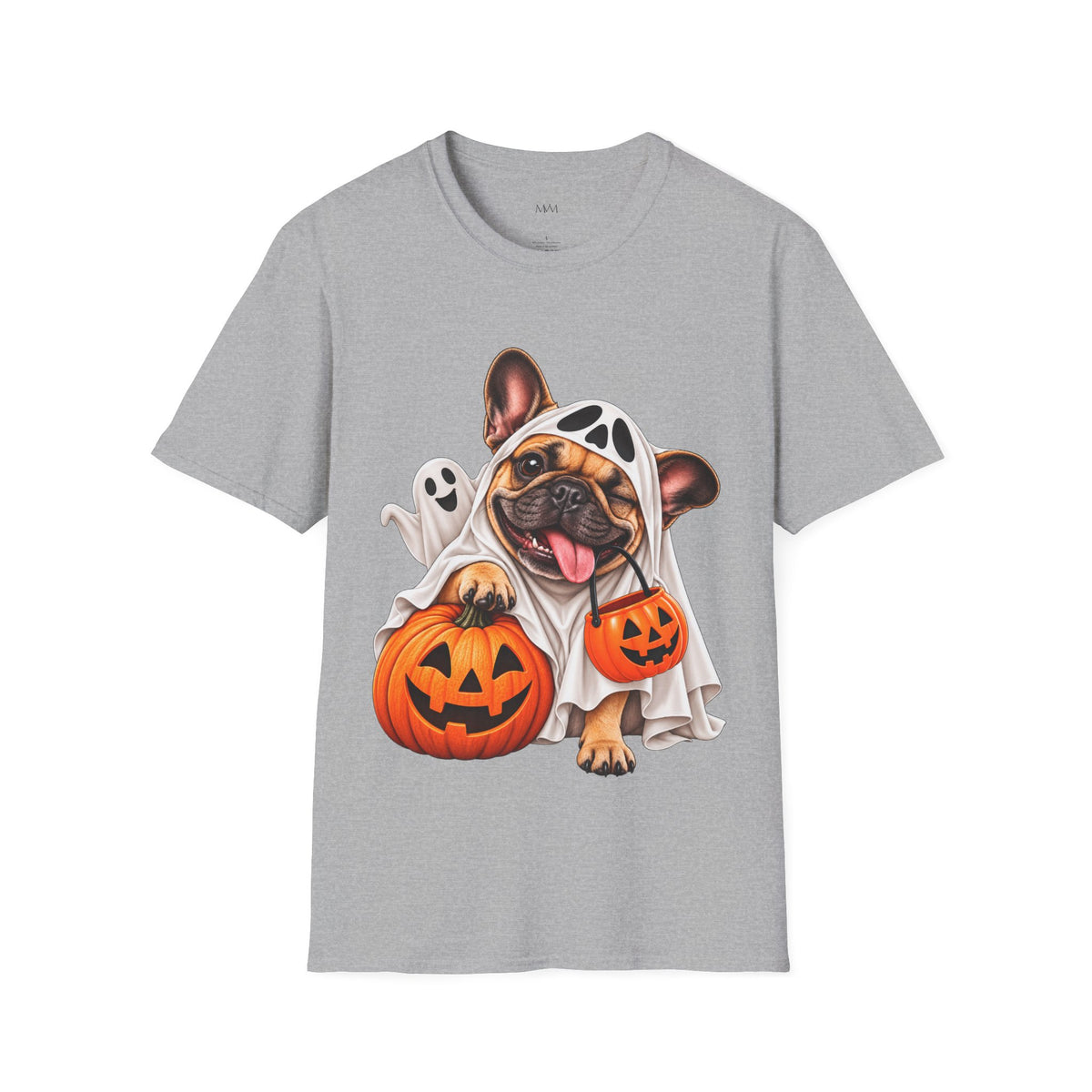 Gespenst Frenchie Halloween T-Shirt