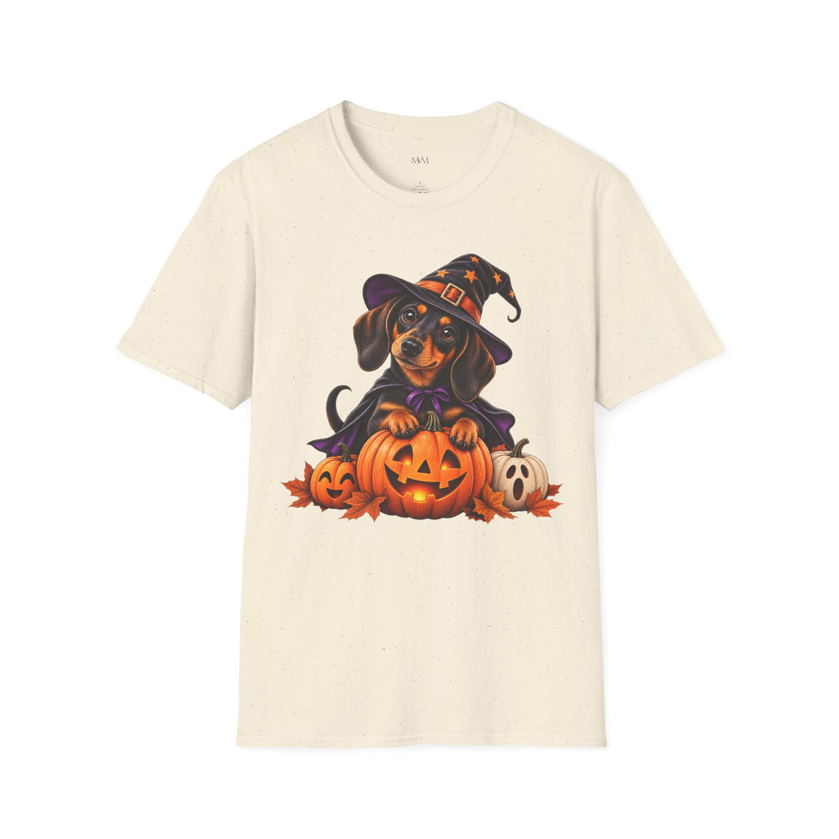 Witch Dachshund Halloween T-Shirt