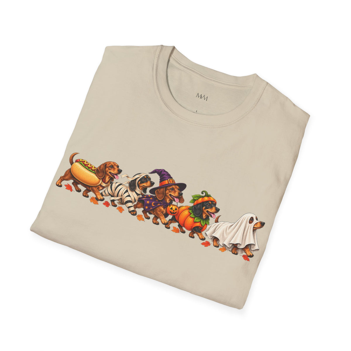 Hot Dog Parade Wiener Dog Halloween T-Shirt