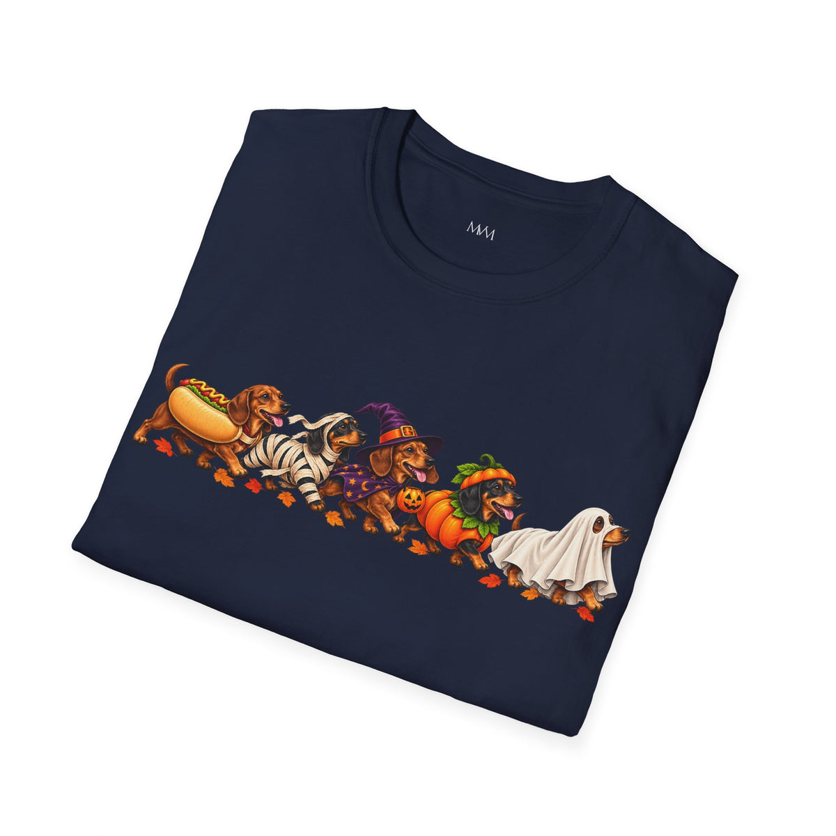 Hot Dog Parade Wiener Dog Halloween T-Shirt