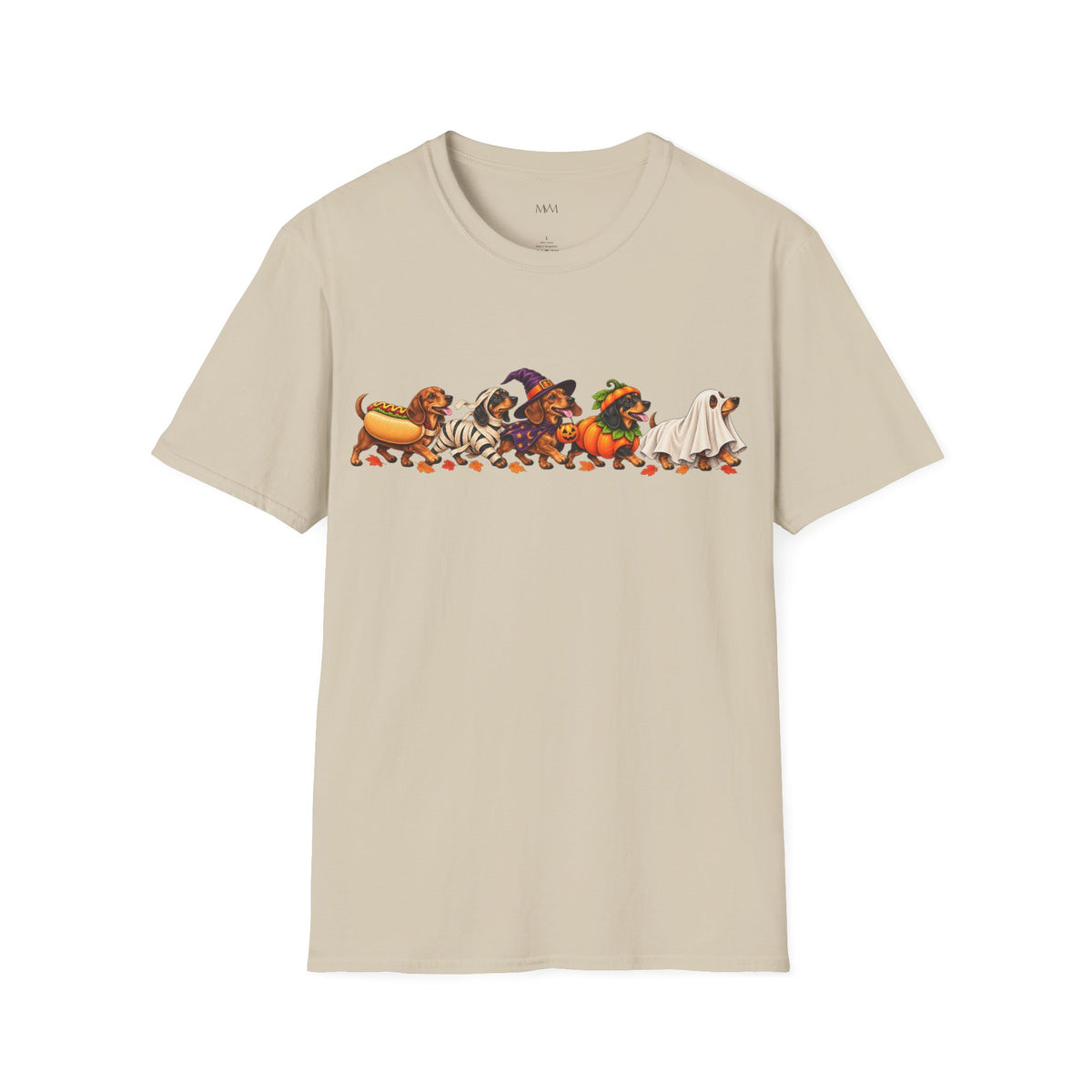 Hot Dog Parade Wiener Dog Halloween T-Shirt
