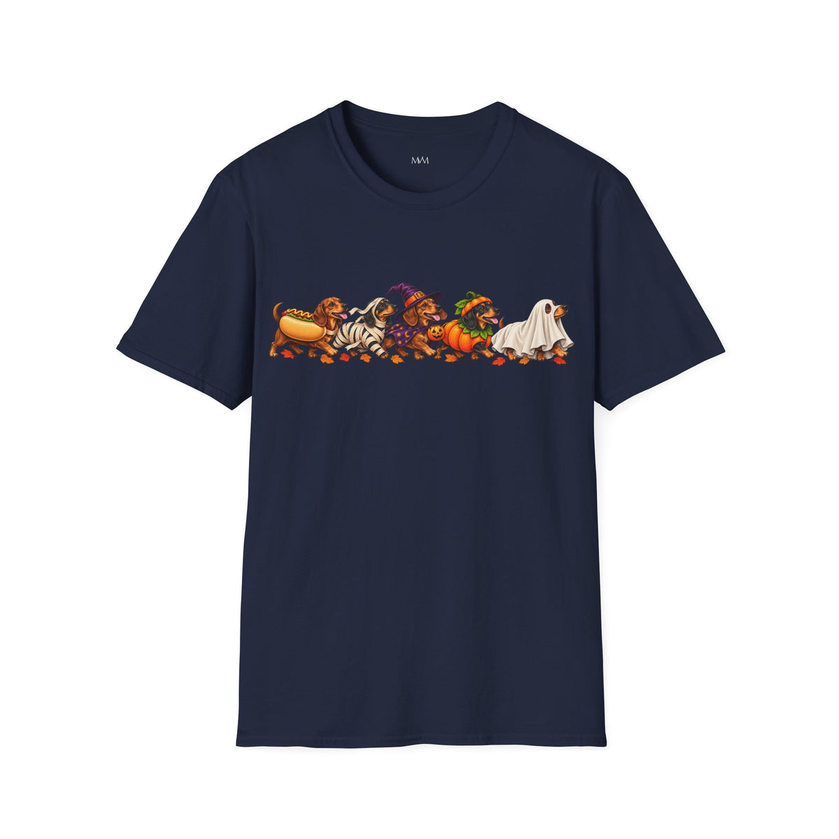Hot Dog Parade Wiener Dog Halloween T-Shirt