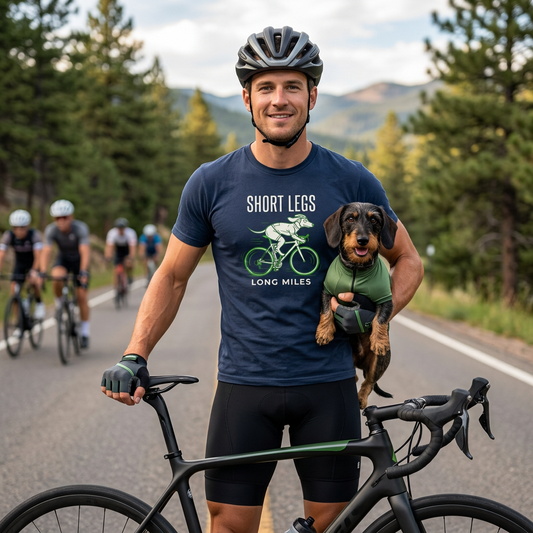 T-Shirt – Short Legs Long Miles Cycling
