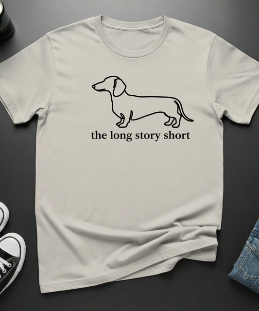 Dachshund “the long story short” T-Shirt
