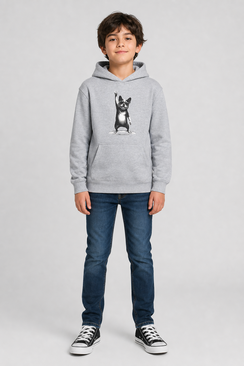 Cool Dog Kinder Hoodie – Lustiges Hunde-Geschenk für Jungen & Mädchen