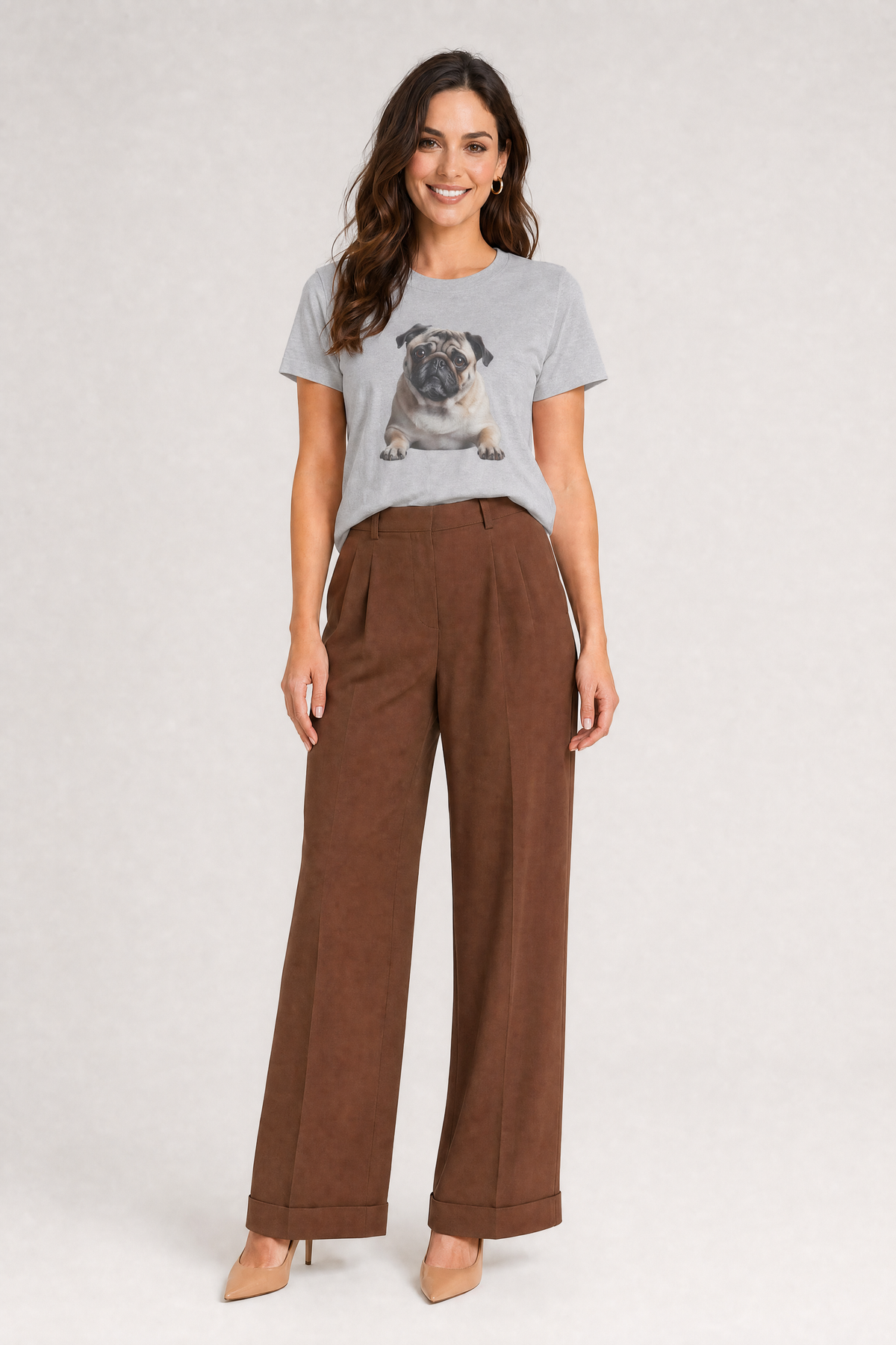 Pug Portrait T-Shirt