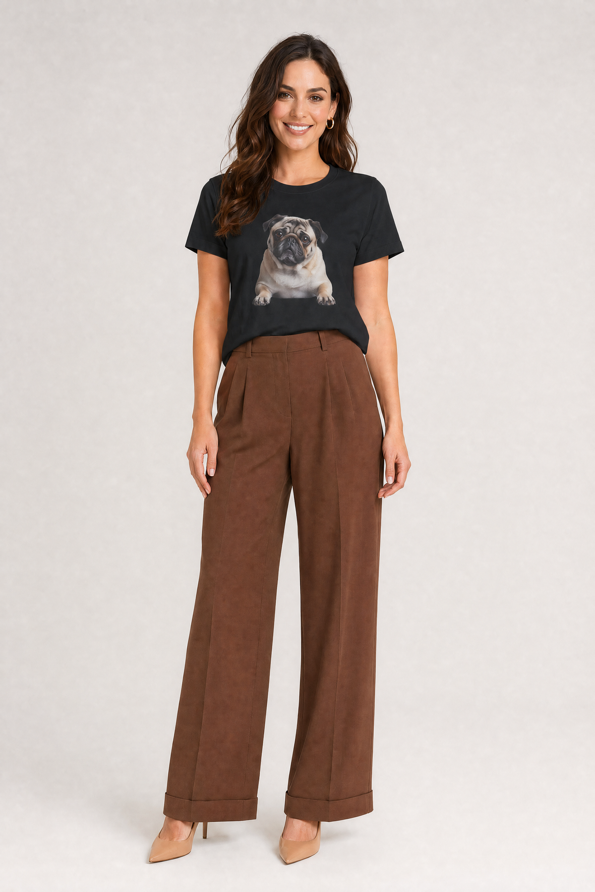 Pug Portrait T-Shirt