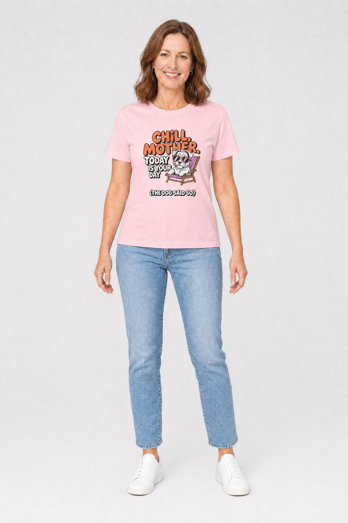 Chill Hundemama T-Shirt – Cool mit Hund