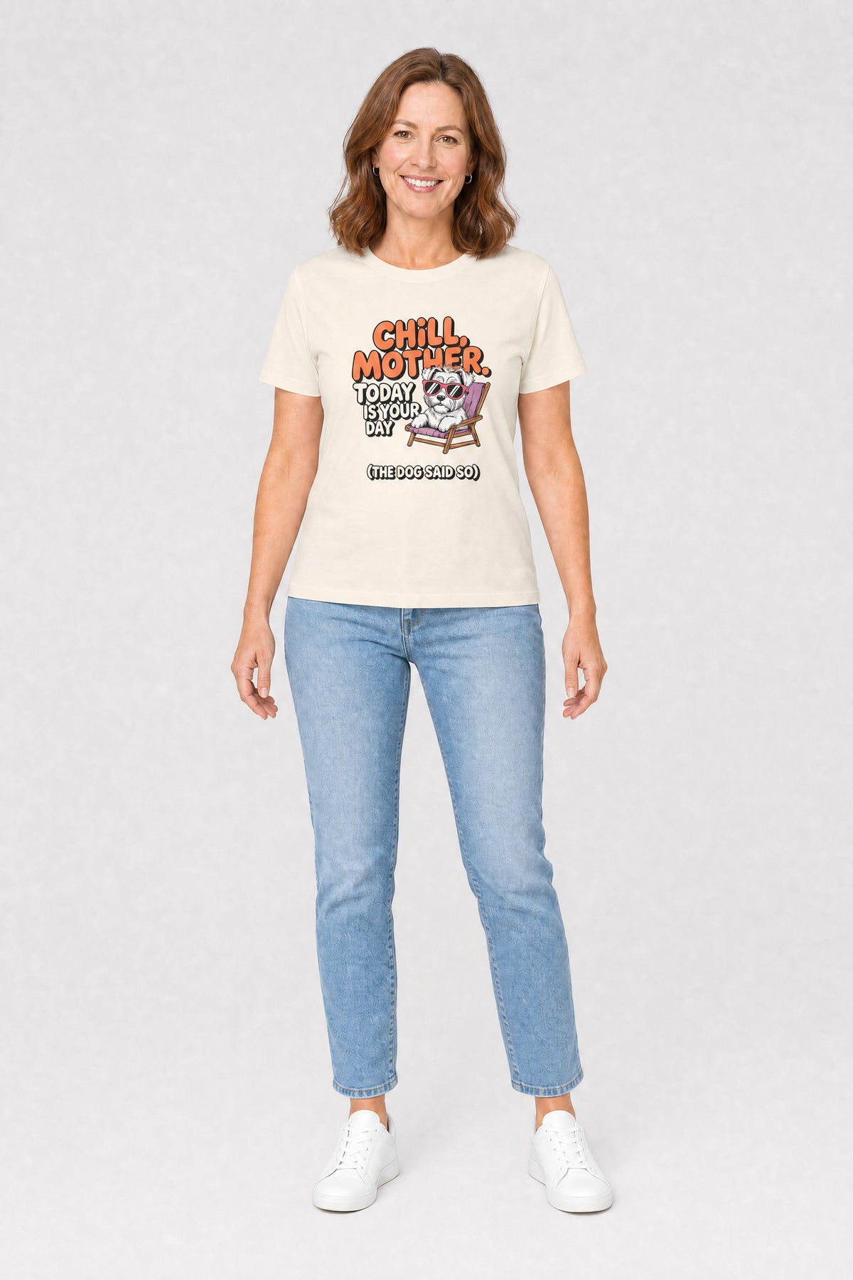 Chill Hundemama T-Shirt – Cool mit Hund
