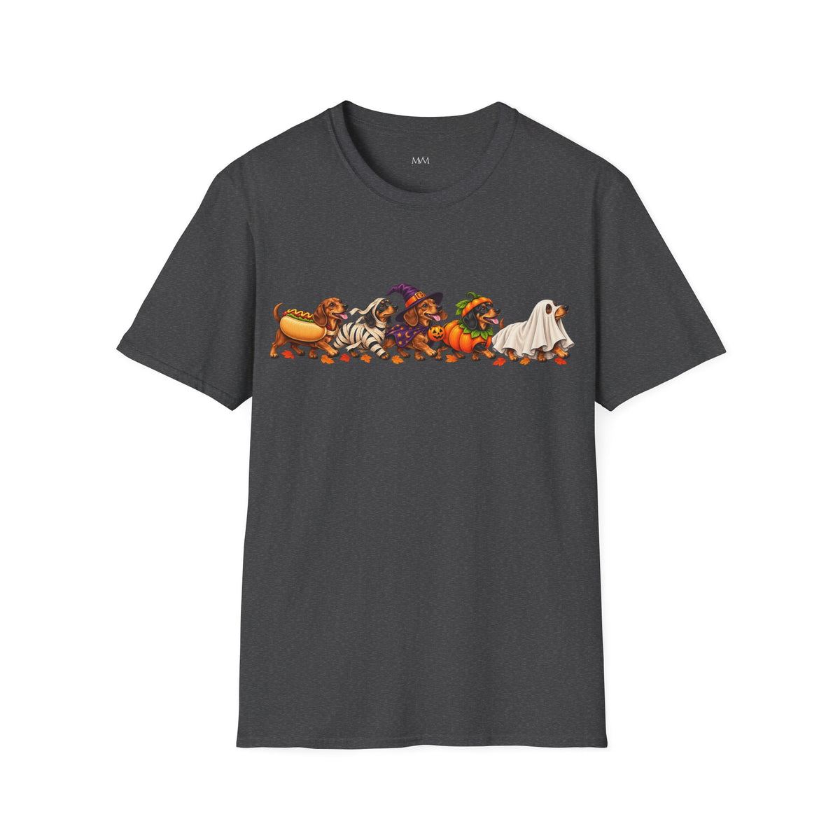 Hot Dog Parade Wiener Dog Halloween T-Shirt