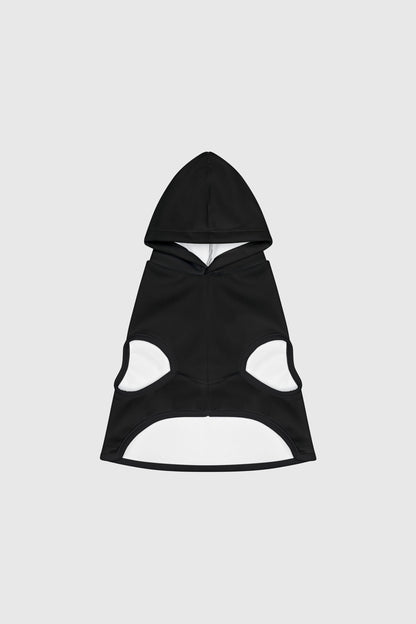 French bulldog in black bad to the bone dog hoodie