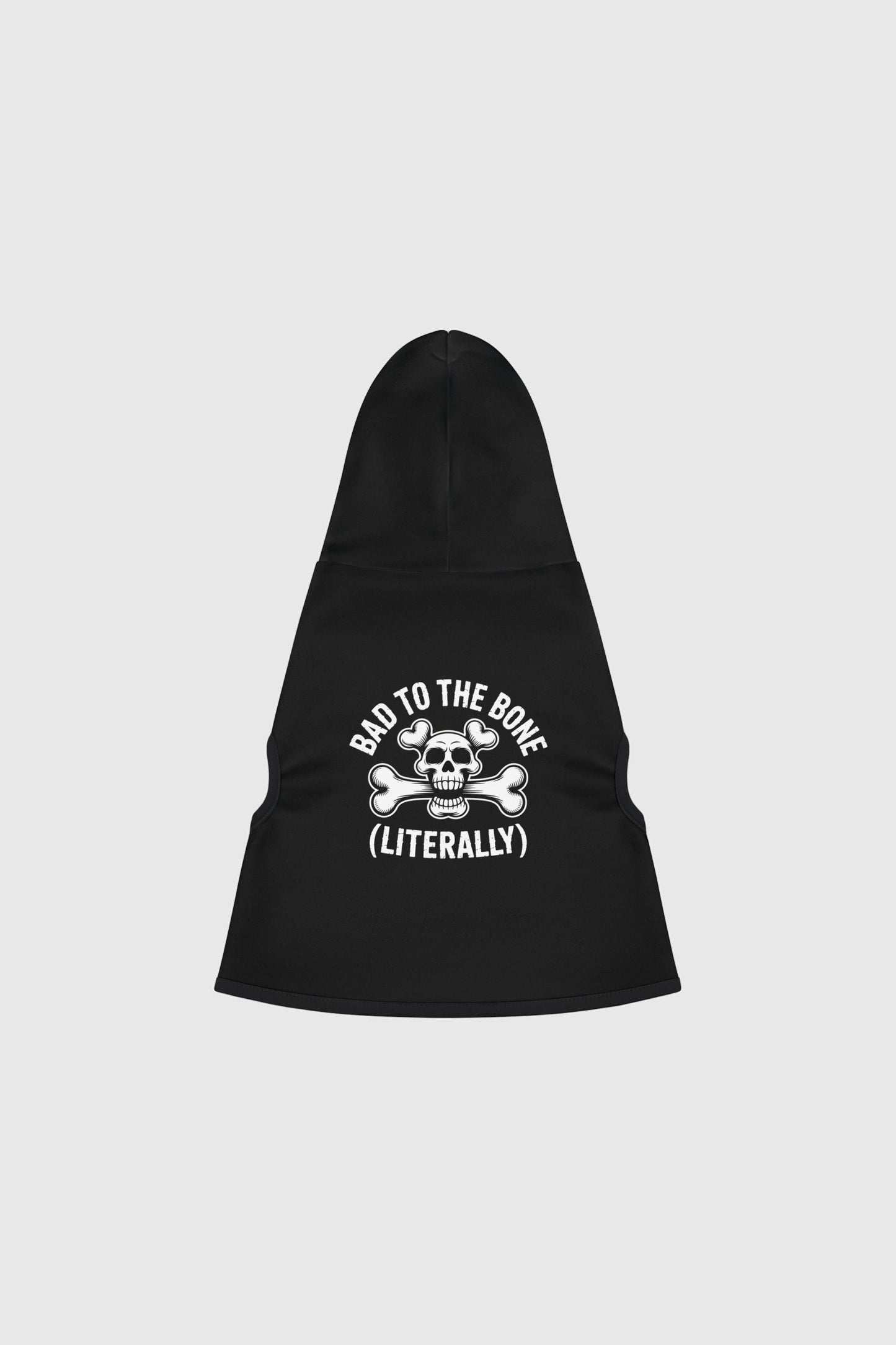French bulldog in bad to the bone literally dog hoodie