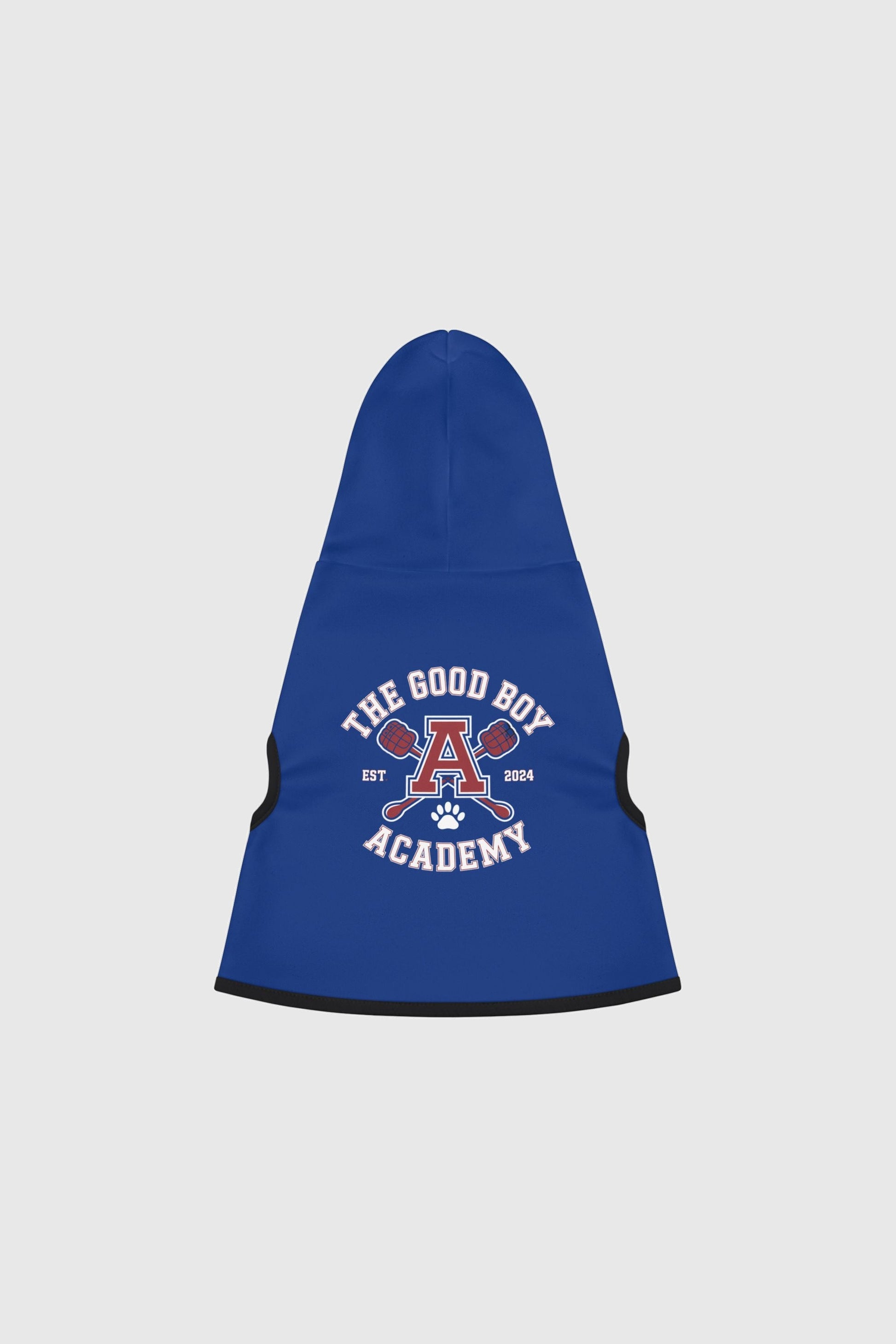 Dachshund in blue the good boy academy dog hoodie