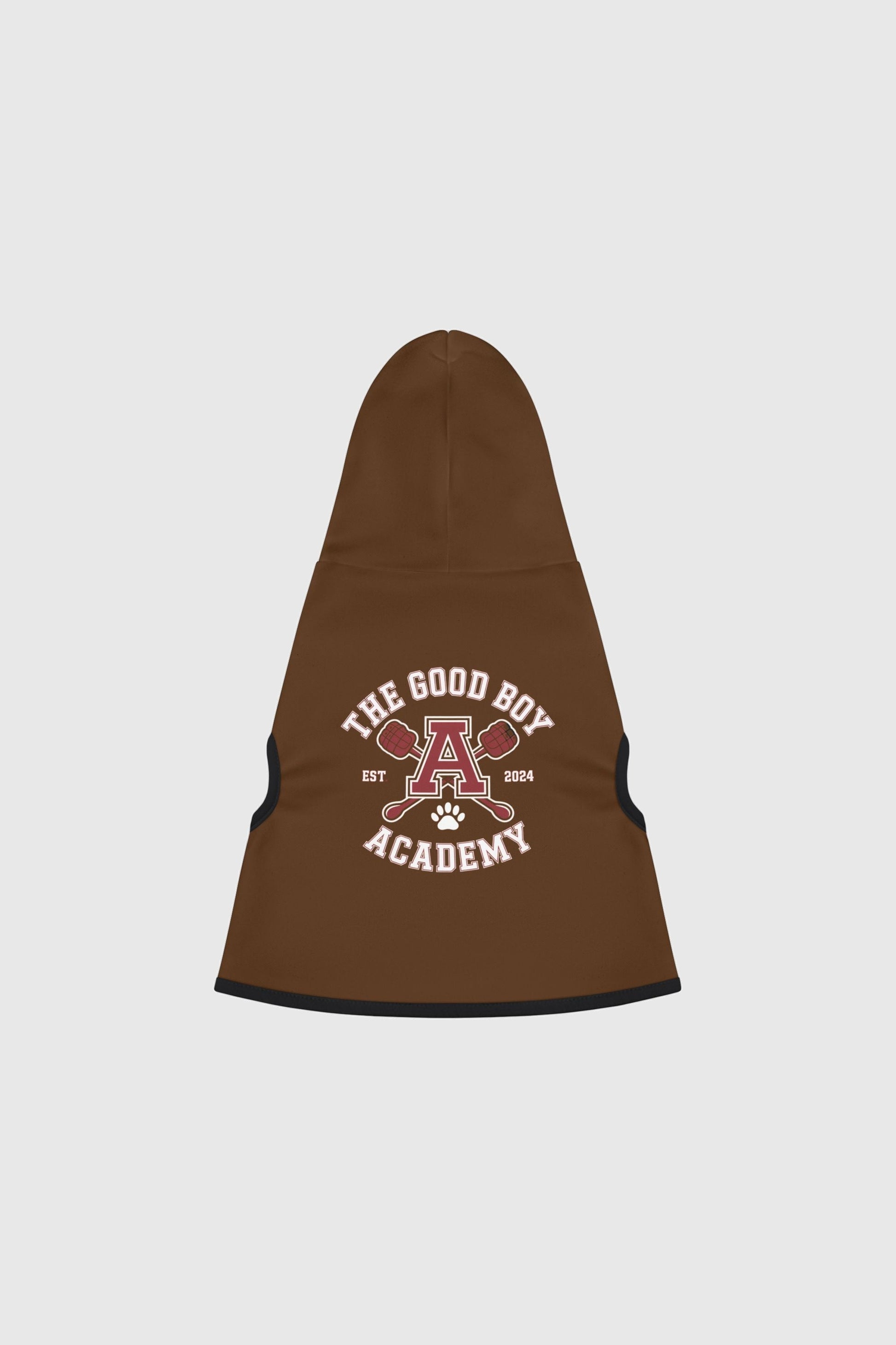 Dachshund in brown the good boy academy dog hoodie