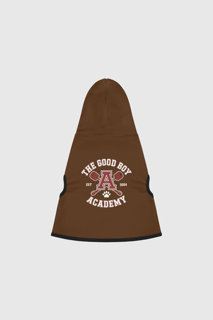 Dachshund in brown the good boy academy dog hoodie