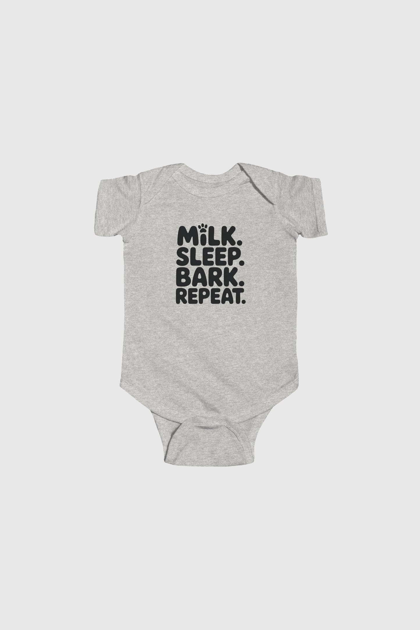 Baby-Body – Milch. Schlaf. Bellen. Wiederholen.