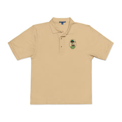 Dachshund Golf Polo Shirt, Embroidered Wiener Dog Crest