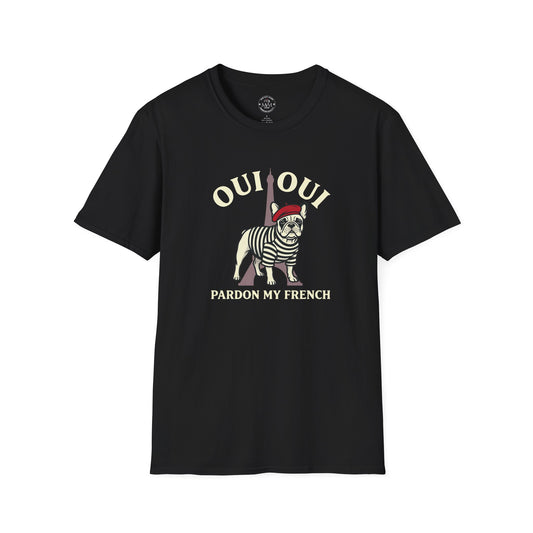 T-Shirt French Bulldog - Pardon My French
