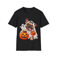 Gespenst Frenchie Halloween T-Shirt
