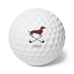 Club Mark golf balls, set of 6, SitHappens, image 1