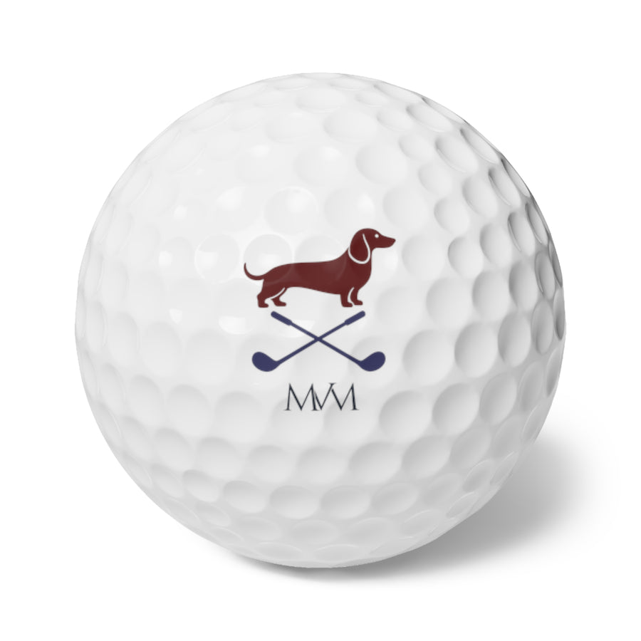 Club Mark golf balls, set of 6, SitHappens, image 1
