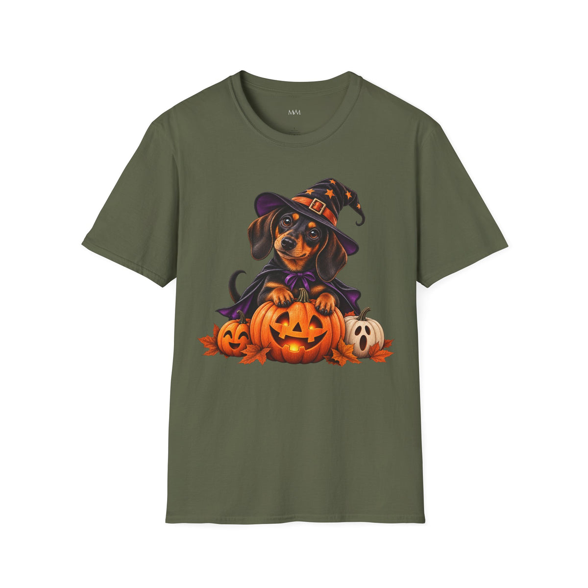 Hexen-Dackel Halloween T-Shirt