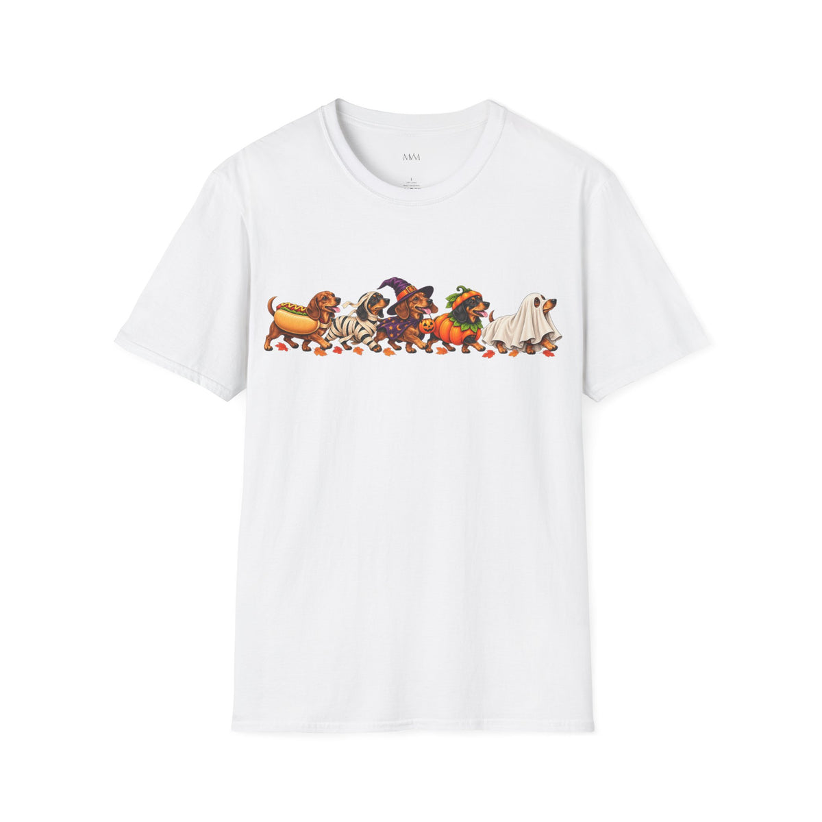 Hot Dog Parade Wiener Dog Halloween T-Shirt