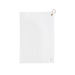 Color: Navy. Club Mark golf towel, SitHappens, image 2