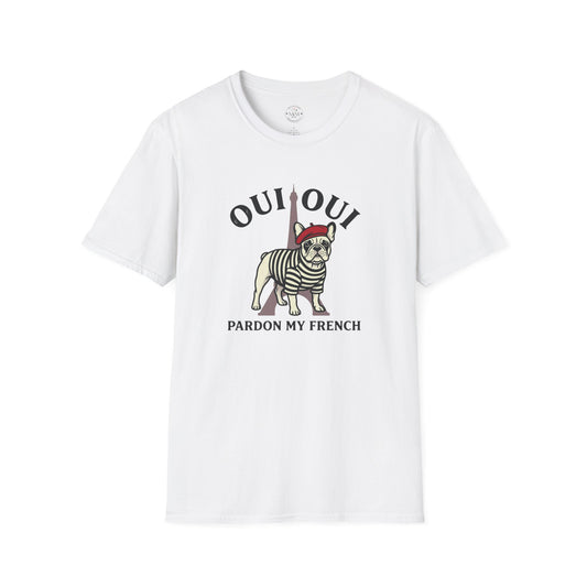 T-Shirt French Bulldog - Pardon My French