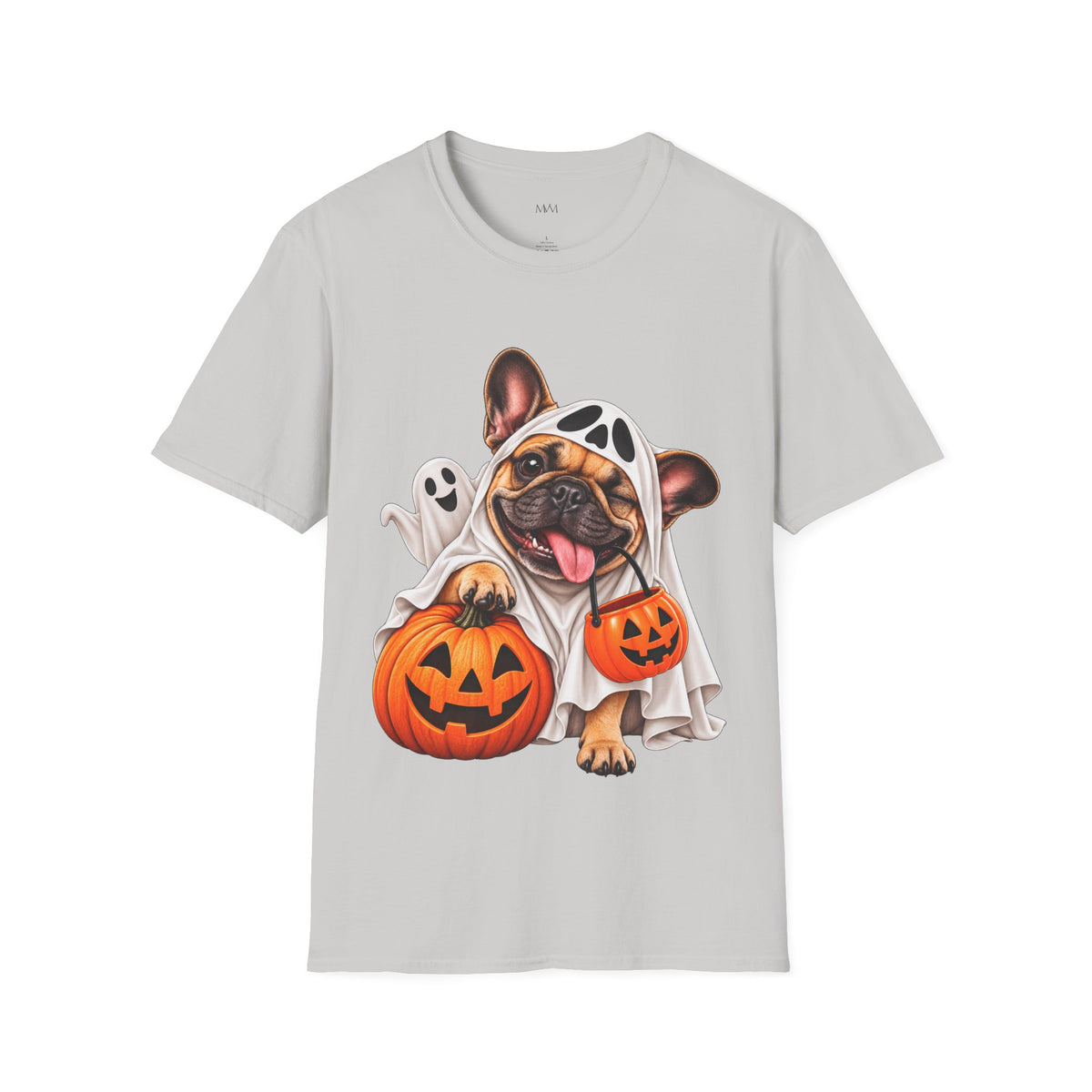 Gespenst Frenchie Halloween T-Shirt