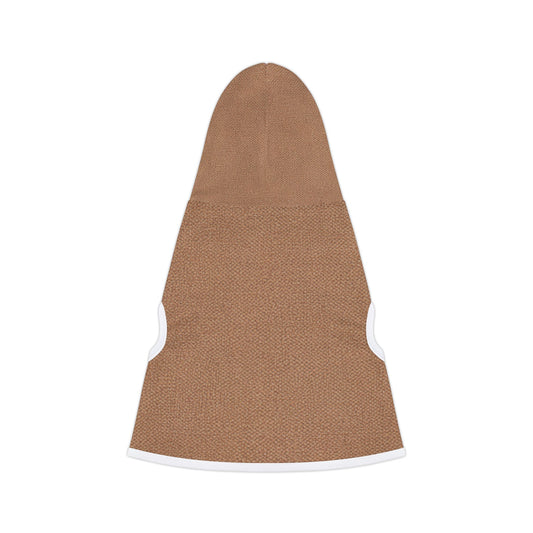 Pet Hoodie  - Brown Cozy  Soft Fleece