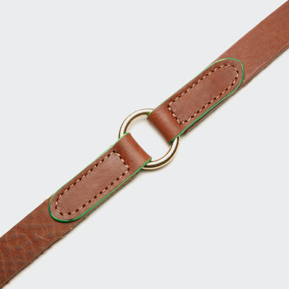 Cloud 7 Dog Leash Kings Park Cognac/Green