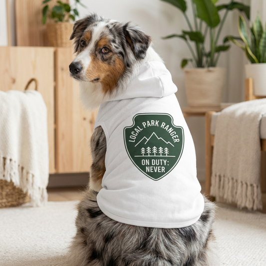 Pet Hoodie - Local Park Ranger On Duty