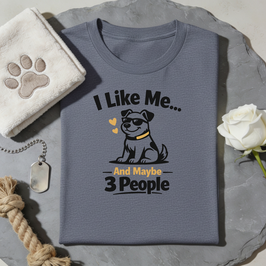 I Like Me And Maybe 3 People T-Shirt
