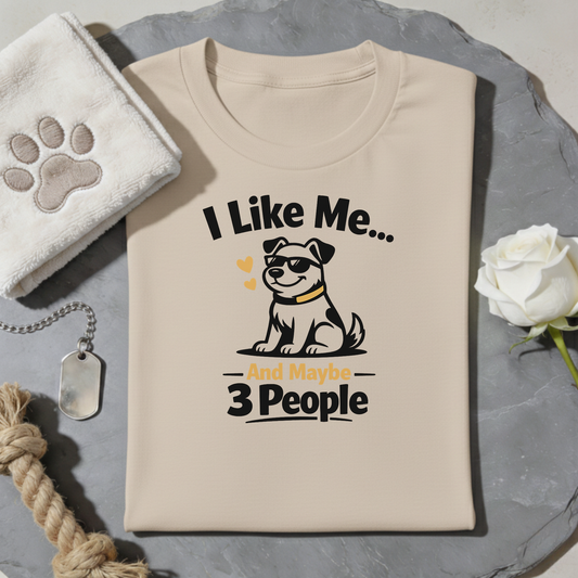 I Like Me And Maybe 3 People T-Shirt