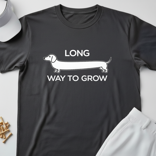 T-Shirt Dachshund 'Long Way to Grow'