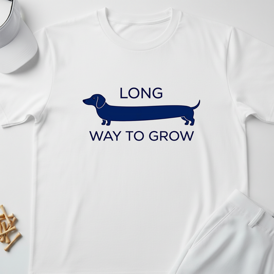 T-Shirt Dachshund 'Long Way to Grow'