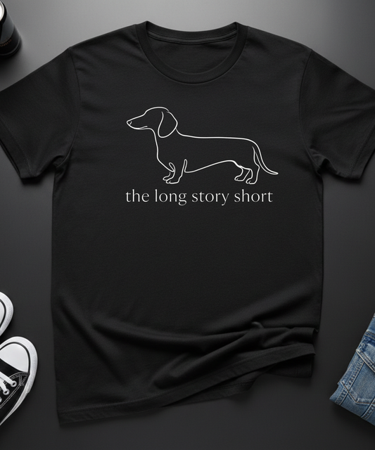 Dachshund “the long story short” T-Shirt