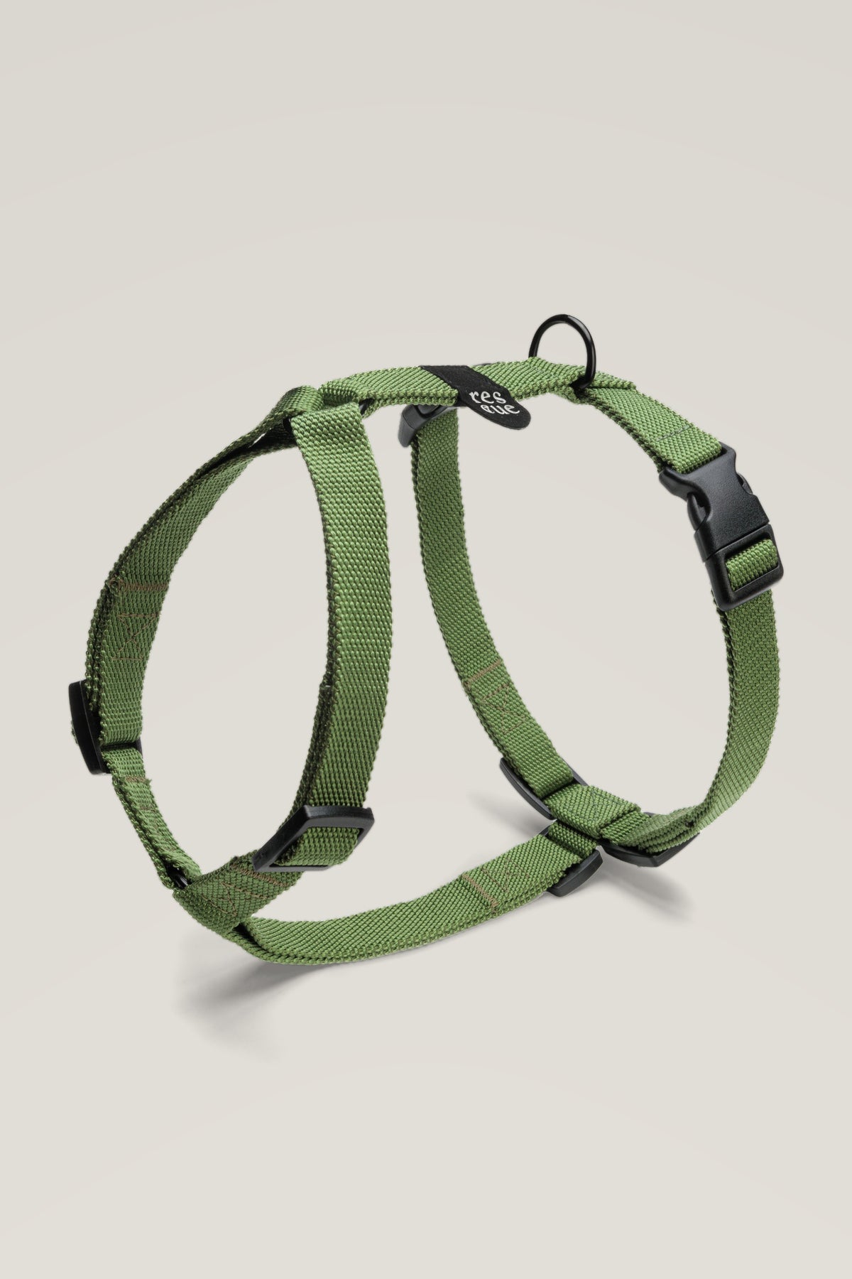 Cloud 7 RESC7UE dog harness in green, packshot