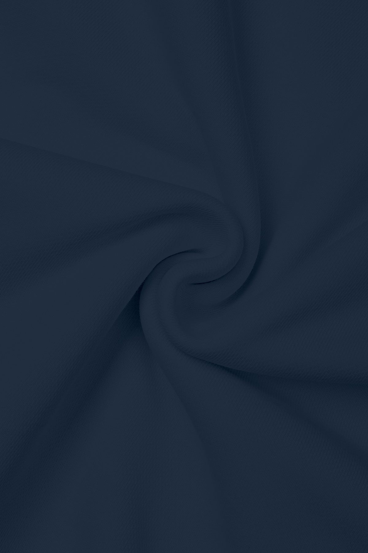 Close-up of the soft fleece fabric of the navy golf sweatshirt. Color: Navy