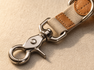 Washable Tivoli dog leash canvas material