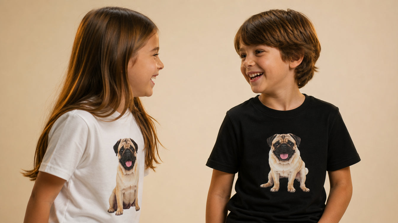 Kinder Hund T-Shirt & Hoodie für kleine Hundeliebhaber