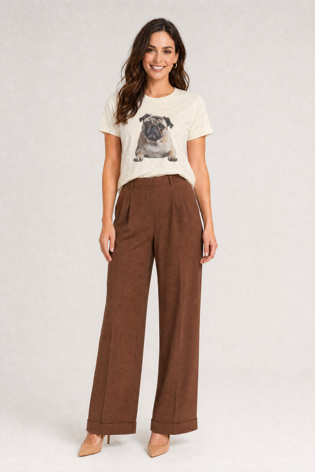 Mops T-Shirt für Damen & Herren – Geschenk für Mops-Liebhaber