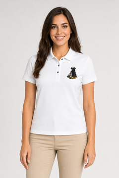 Black Lab Tennis - Embroidered Polo Shirt