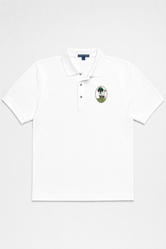 Dachshund Golf Polo Shirt, Embroidered Wiener Dog Crest