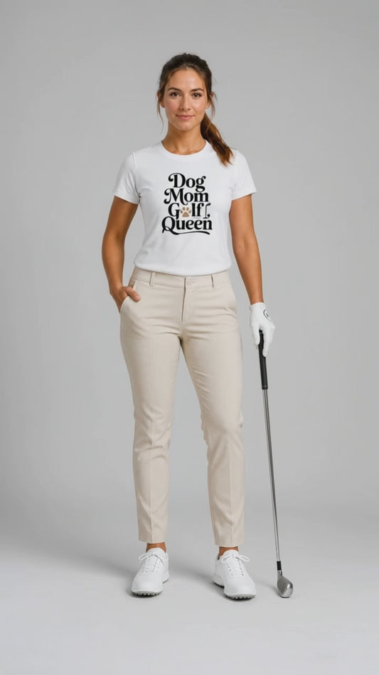 Hundemama Golf T-Shirt – Dog Mom Queen