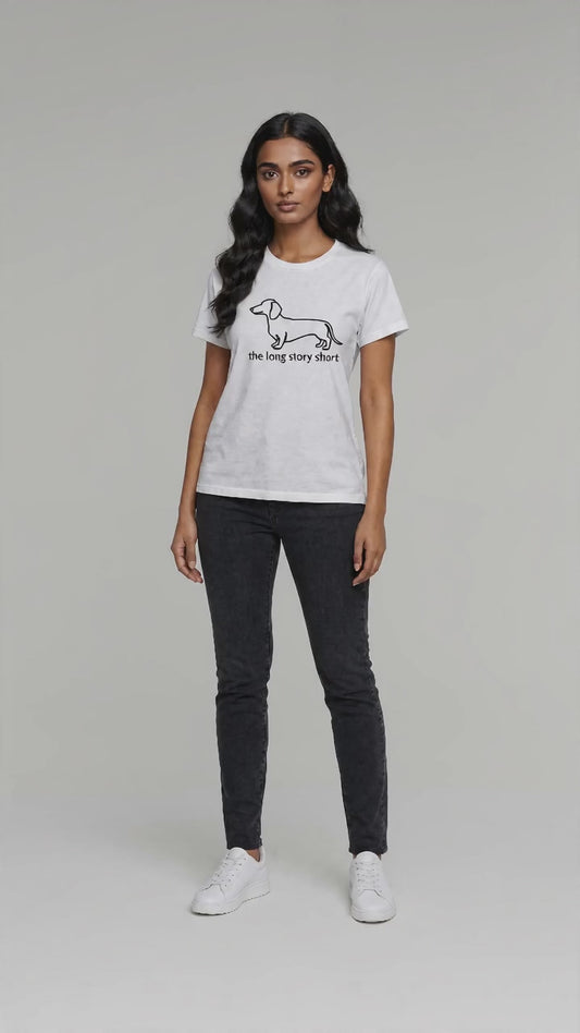 Dackel T-Shirt – Long Story Short