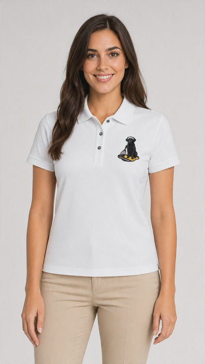 Black Lab Tennis - Embroidered Polo Shirt